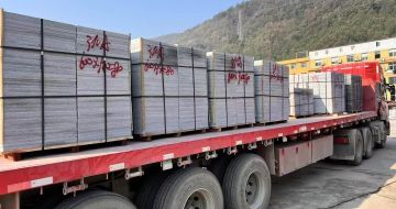 四平 芝麻灰地铺石出货日常