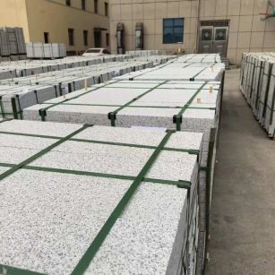 四平 白麻花岗岩5.0公分荔枝面地铺石