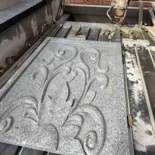 四平 白麻别墅干挂雕花板