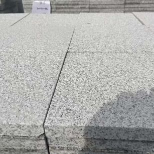 四平 白麻花岗岩石材推荐 荔枝面地铺石