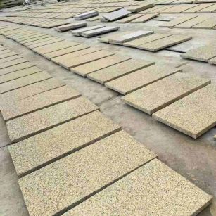 四平 黄金麻荔枝地铺石面排板