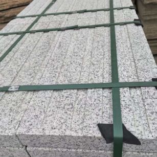 四平 白麻花岗岩直行盲道石，盲条，地铺石