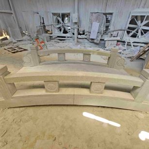 四平 芝麻灰花岗岩异形加工-拱桥，石桥