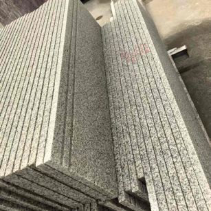 四平 白麻荔枝面花岗岩楼梯踏步