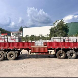 四平 芝麻灰花岗岩地铺石出货日常