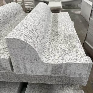 四平 白麻花岗岩S型路沿石，路侧石，马路牙子等