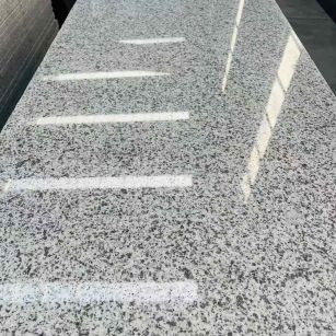 四平 白麻花岗岩光面毛板