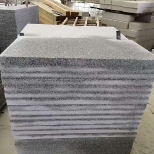 四平 芝麻白5公分火烧地铺成品，900*400，规格可定制