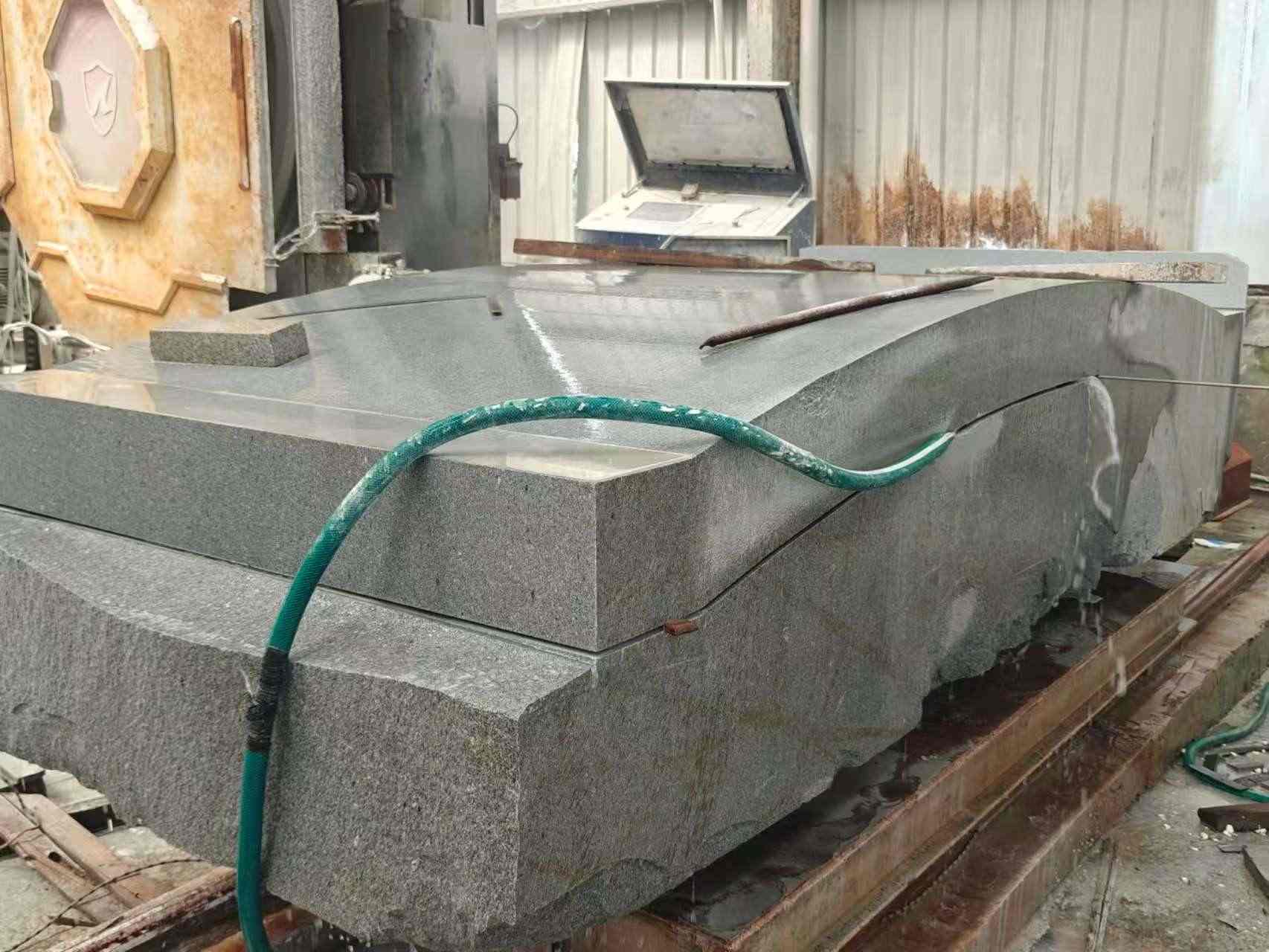 四平 芝麻灰异型加工-拱桥