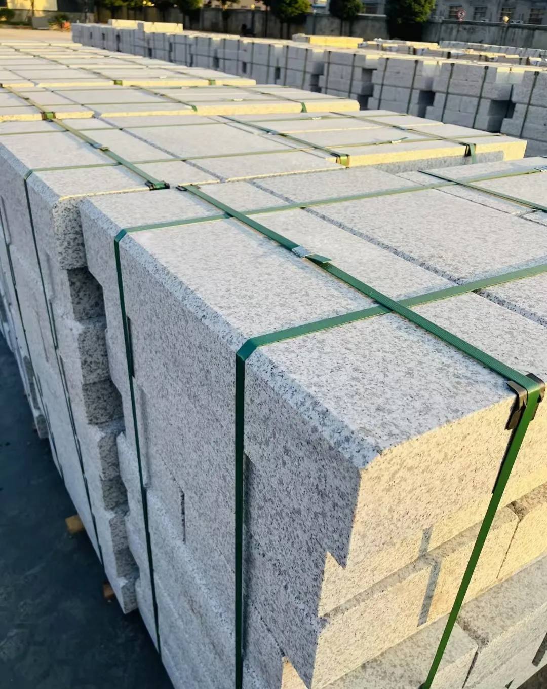 四平 白麻花岗岩路沿石，马路牙子，路缘石，平石，立缘石等